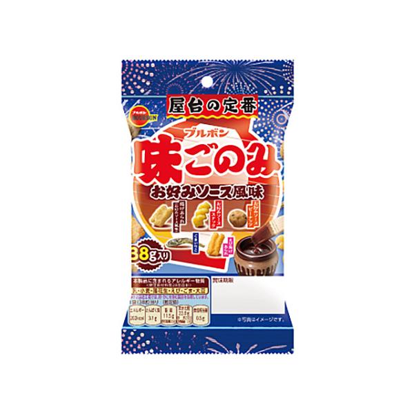 ブルボン 味ごのみ お好みソース風味 38g×10袋