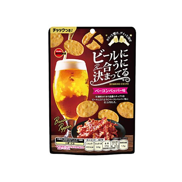 ブルボン ビールに合うベーコンペッパー味 51g×12袋（8月上旬頃入荷予定）