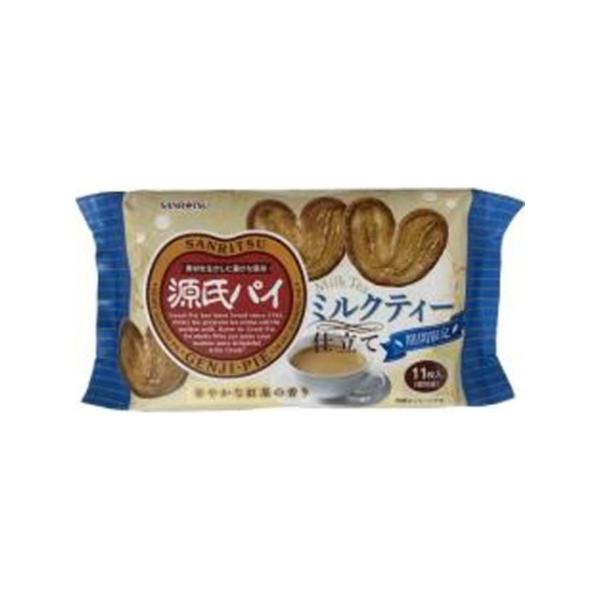 [Release date: December 16, 2025]ミルクティーフレーバーを再現した源氏パイ！紅茶の華やかな香りとミルクのまろやかな風味が楽しめる源氏パイに仕上げております。