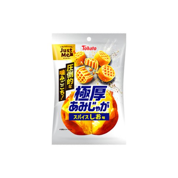 東ハト 極厚あみじゃが スパイスしお味 45g×12袋