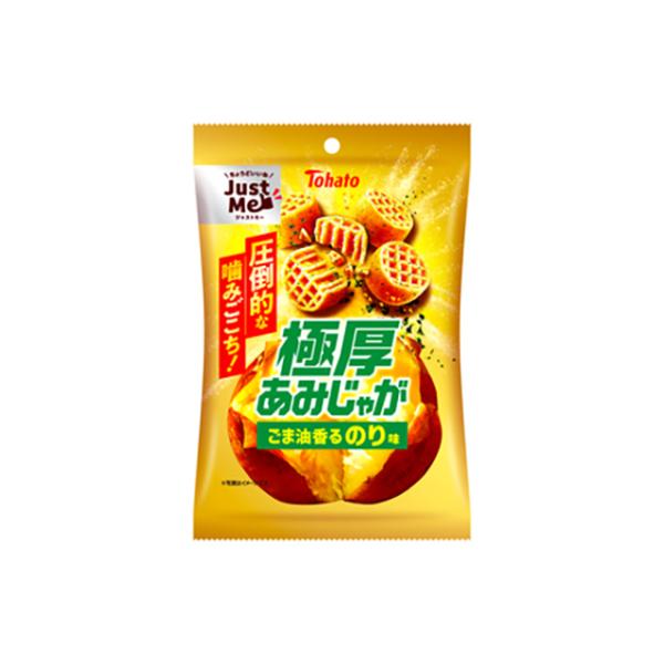 東ハト 極厚あみじゃが ごま油香るのり味 45g×12袋