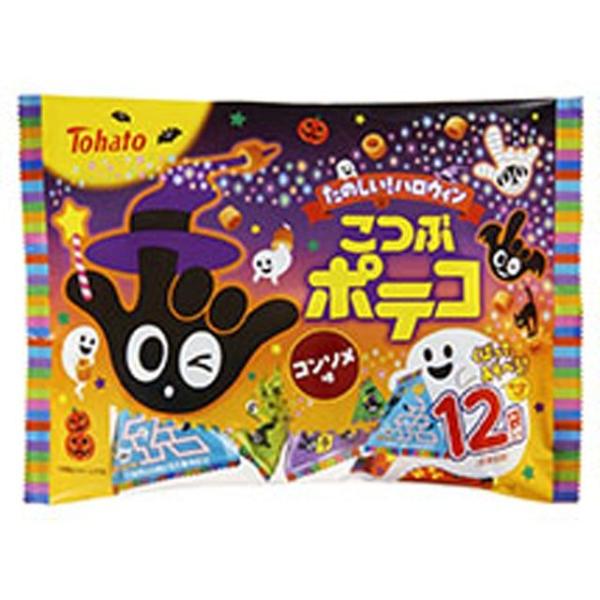 東ハト たのしい!ハロウィン こつぶポテコ コンソメ 84g×16袋