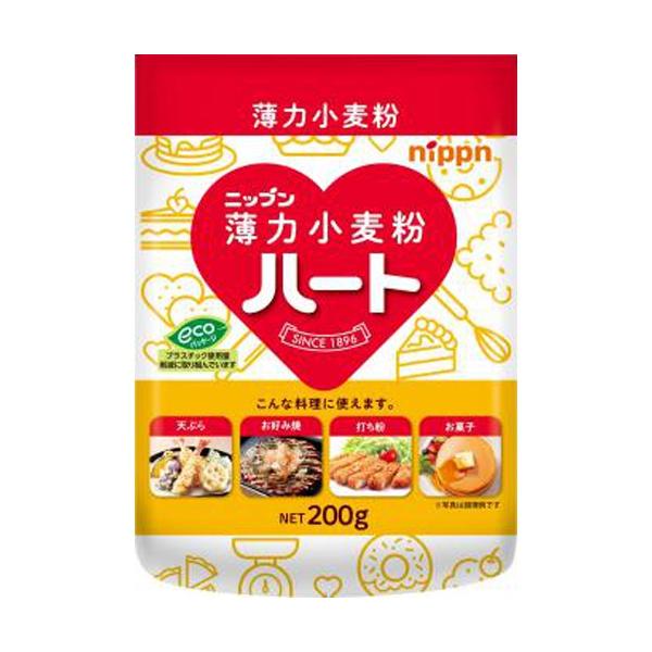 [Release date: March 1, 2024]手に取りやすい小容量。おいしい料理は良い粉で厳選した原料小麦と優れた技術で作った、高品質で幅広い用途に使いやすい薄力小麦粉です。天ぷら、お好み焼、打ち粉、お菓子等にお使いいただけます。