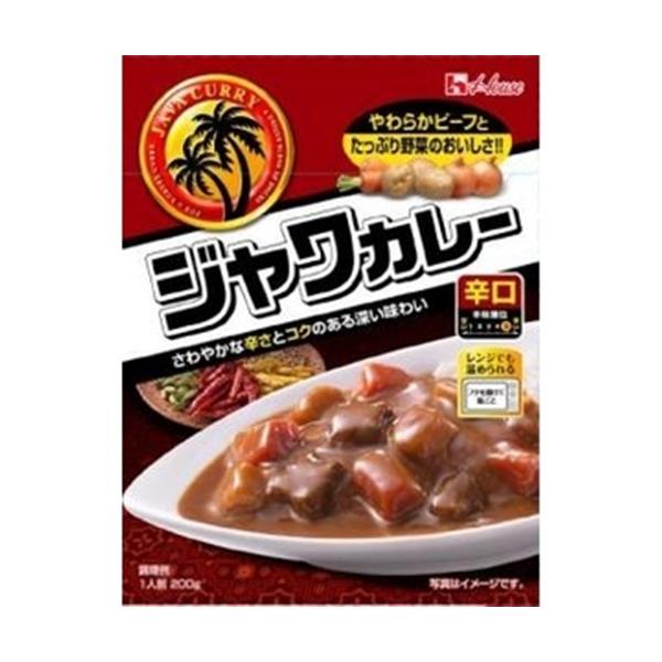他サイト： ハウス レトルトジャワカレー 辛口 200g×10入の商品画像