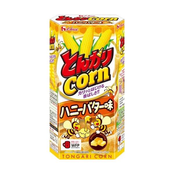 とんがりコーン ハウス ハニーバター味 68g×10個 : お菓子と食品の