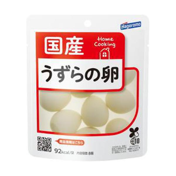 [Release date: March 9, 2023]透明パウチ入りうずらの卵水煮