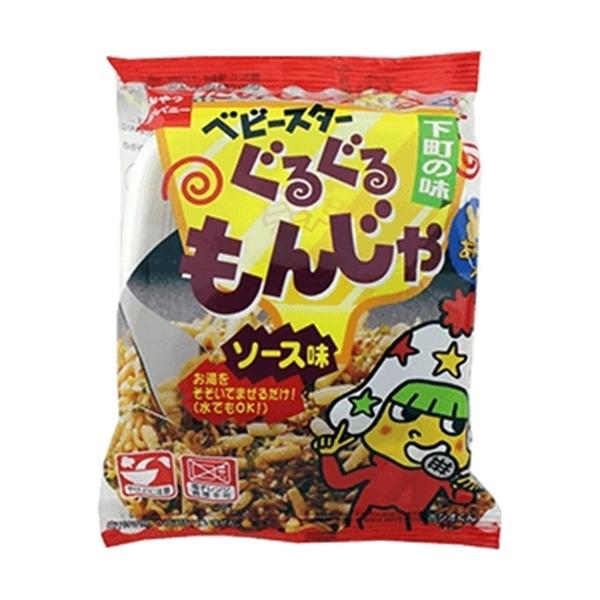 おやつカンパニー ベビースター ぐるぐるもんじゃソース味 12入