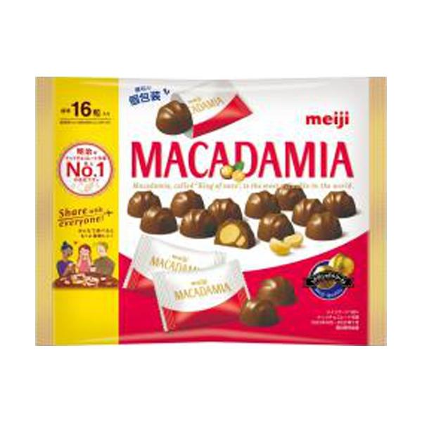 明治 マカダミアチョコレート ビッグパック 115g×18個 |  駄菓子 おやつ 子供 お菓子 おつまみ 懐かしい 駄菓子屋 詰め合わせ 人気 お徳用 お祭り 縁日 景品 自治会 町内会 子ども会 まとめ買い ikkomon-marche_t04902777215129