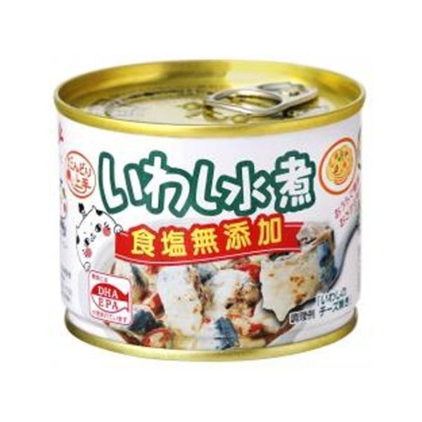 極洋 いわし水煮 食塩無添加 190g×24個