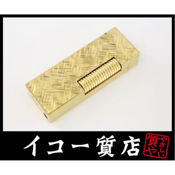 dunhill イコー質店 ダンヒル ☆希少 着火良好 ローラガスライター 