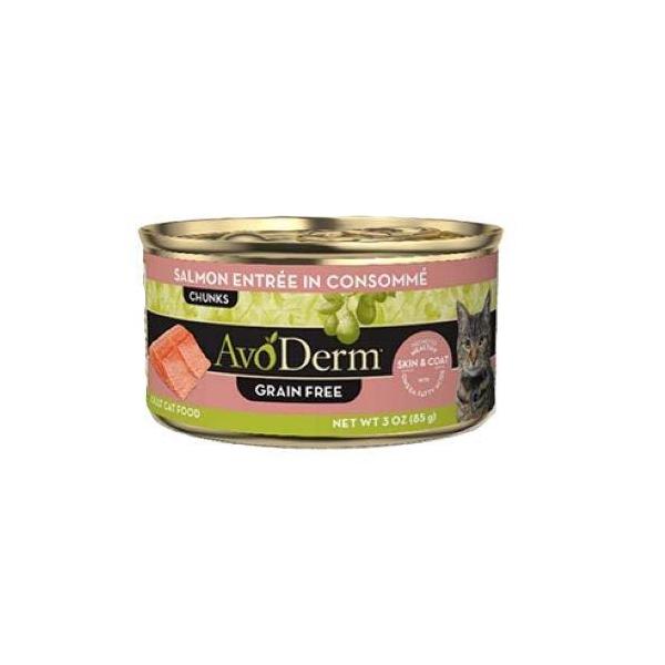 アボ・ダーム キャット セレクトカット サーモンコンソメ缶 85g 1ケース24個セット