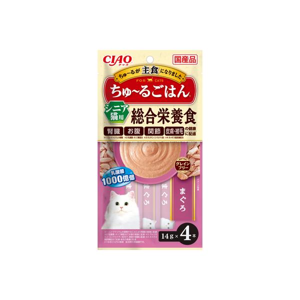 いなばペットフード いなば チャオ ちゅ〜るごはん シニア猫用 いなばペットフード いなば チャオ ちゅ〜るごはん シニア猫用