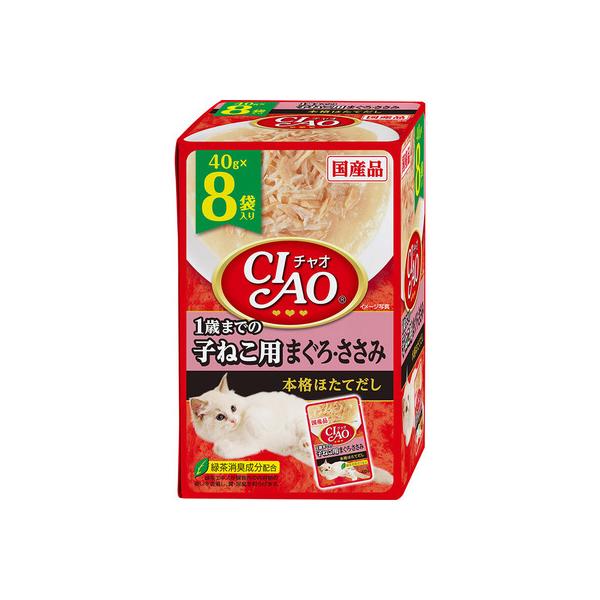いなばペットフード いなば チャオパウチ 8袋入り 1歳までの子ねこ用