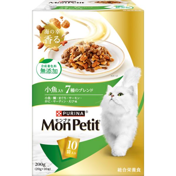 PURINA ネスレピュリナ モンプチ ボックス 小魚入り7種のブレンド 200g