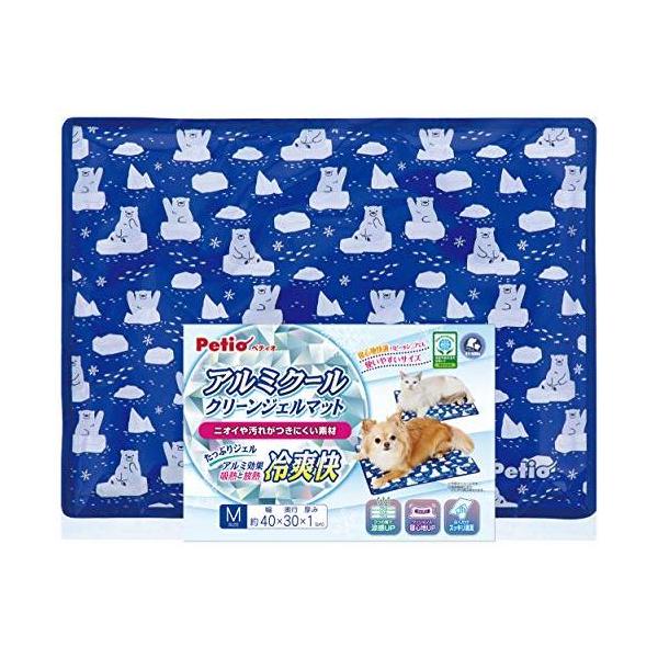 たっぷりジェルとアルミの吸熱と放熱効果でひんやり爽快。ニオイや汚れがつきにくい素材。パピーやシニアにも使いやすいサイズで寝心地快適。アルミ・ジェル・アルミの3つの層で涼感UP。ウレタンクッション入で寝心地UP。ふくだけスッキリ清潔。本体サイ...