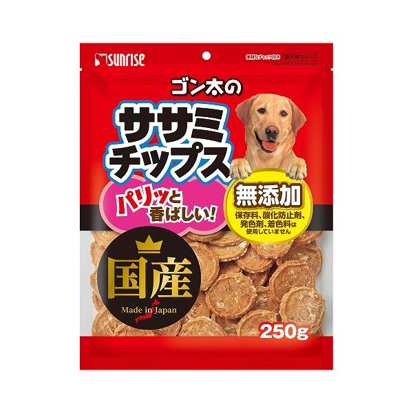 Sunrise（マルカン） サンライズ ゴン太のササミチップス 250g 1ケース