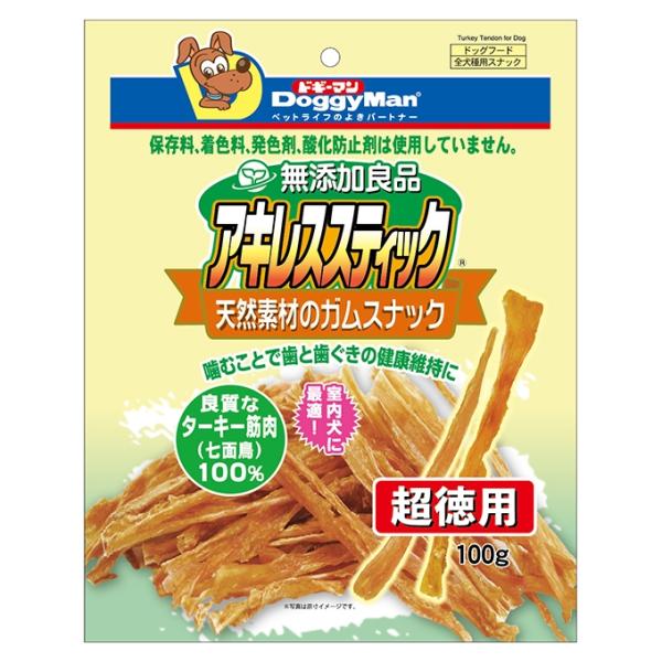 ドギーマン 無添加良品 アキレススティック 100g 1ケース24個