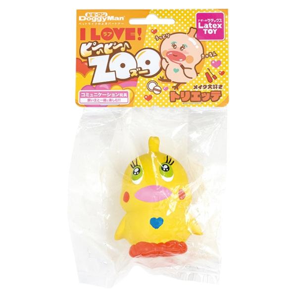 ドギーマン ラテックストイ I LOVE ピーピーズー トリエッテ ×12個
