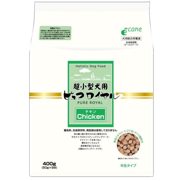 他サイト： ジャンプ 超小型犬用 ピュアロイヤル チキン 400gの商品画像
