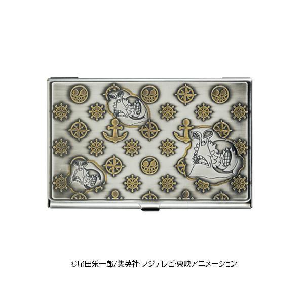 買い公式 電伝虫メタルカードケース ドフラミンゴ シルバー Pplrm Piece ワンピース One き 日本規格 Www Online Una Info