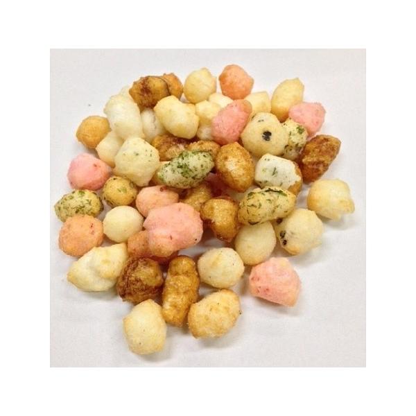 ■商品説明●商品 青のり、えび、ごま、醤油と４種類の味のおかきをミックス。軽い食感と４種類の味のハーモニーをお楽しみください。  パチンコの玉の大きさです。甘い味のあられは入っていません。10gで約25粒入っています  「醤油あられ」・・・...