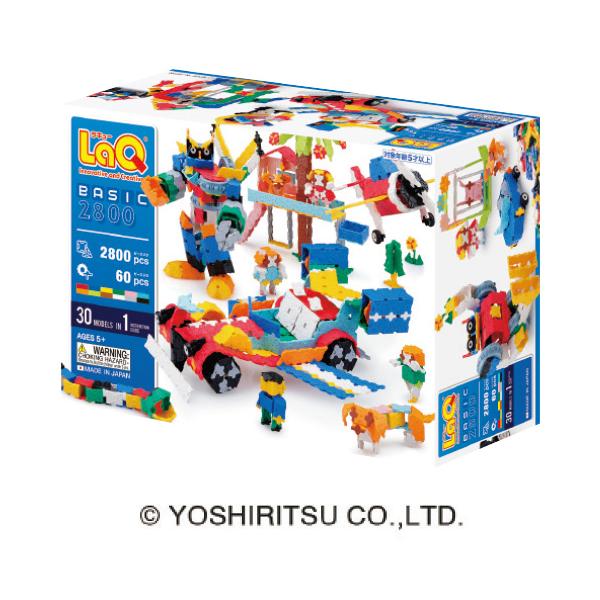 初心者から上級者までこのセット一つで大満足！商品仕様●内容／LaQパーツ：2,800pcsスペシャルパーツ：60pcs収納ケース作り方の本●サイズ／パッケージ：W340×D242×H150mm●材質／ABS、POM、PE※全てのモデルを同時...