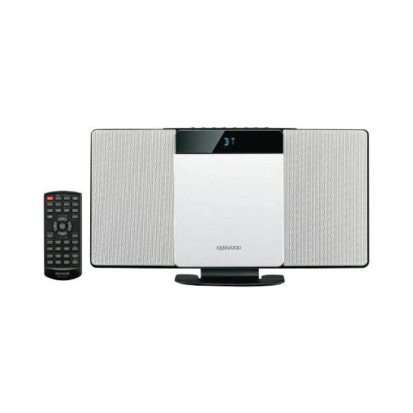 置き場所を選ばないスリムでコンパクトなCD コンポ●サイズ／37.5×9.8×20.9cm●電源／AC100V●実用最大出力／5W + 5W（JEITA, 2Ω）●付属品／電源コード、リモコン、リモコン用電池、オーディオコード