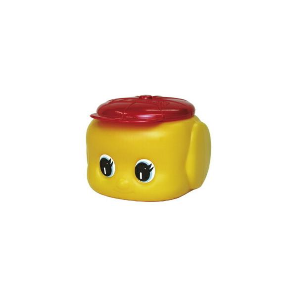 園児や学童の集合教育に適した安全な設計。使いやすい広口容器。楽しくかわいいアニマルデザイン。●メーカー名／フエキ●寸法／60g：φ50×H47mm、160g：φ75×H55mm