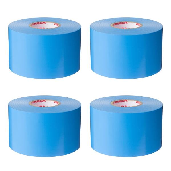 曲線にも使えるビニール製●メーカー名／ミカサ●内容／4巻入●50mm×25m巻●材質／ビニール