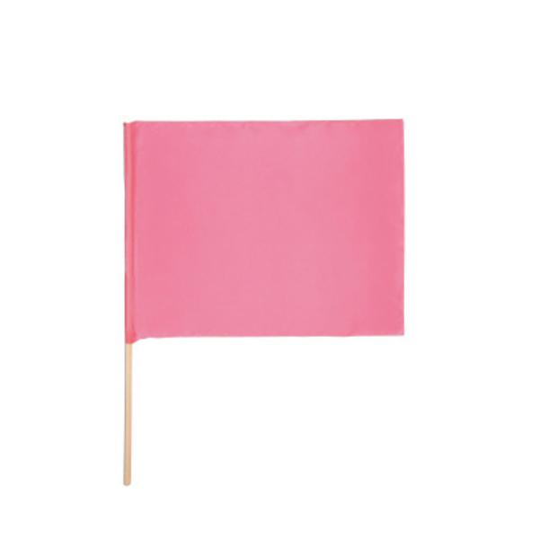 よくなびき光沢が美しいサテンの旗！●サイズ／旗：590×430mm、棒：直径12×700mm●材質／旗：ポリエステル、持ち手：白樺