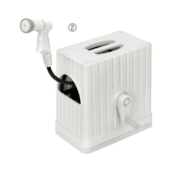 他サイト： ホース ホースリール フルカバーホースリールＥＸ 30m アイリスオーヤマ IRISOHYAMAの商品画像