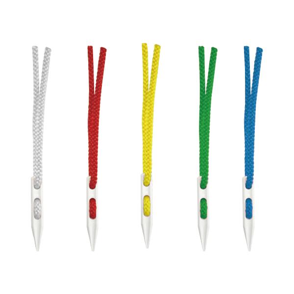 自然に還る釘でできた生分解性素材のポイント！●サイズ／釘:中10×60mm、紐:300mm●重量／3g（本）●材質／釘:生分解樹脂、ナイロン