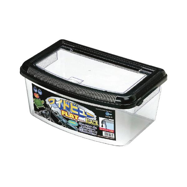 上からの観察にも適した大きな天窓●サイズ／375×250×168mm●容量／6.5L