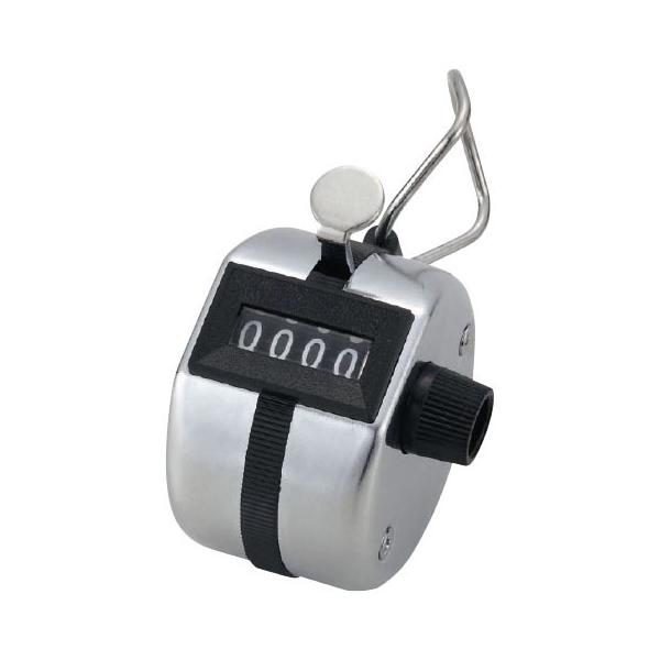 あらゆる数量カウントに利用できる数取器●測定範囲／0 〜 9999（4桁）●材質／鉄