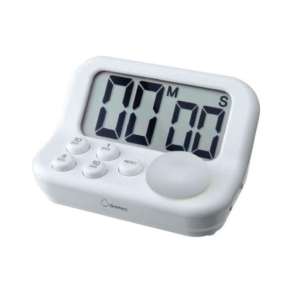 ボタンが光ってお知らせ！表示画面が起き上がっているから見やすい。●サイズ／W88×D60×H45mm●重量／約82g(電池含む)●電源／単4形乾電池2本(動作確認用付)●折り返しカウントアップ、時計表示、消音切り替え、誤作動防止ロック切り替え