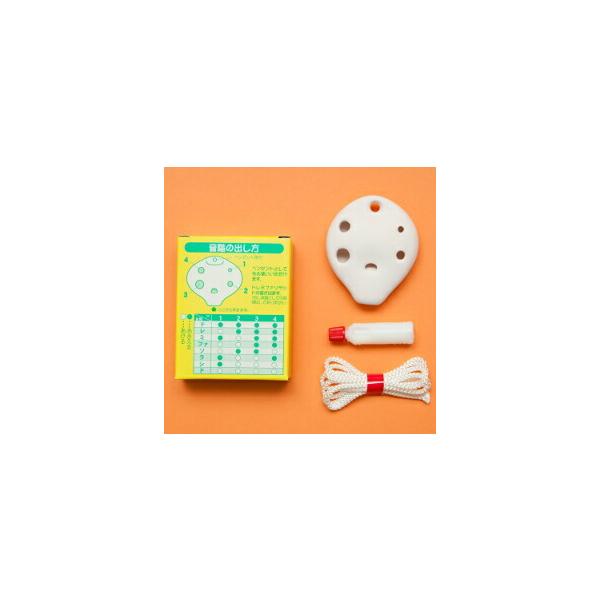 絵付けも音色も楽しめるオカリナです。手のひらにおさまる小さな土笛で、防犯笛にもなります。●メーカー名／美濃粘土●寸法／60×50×20mm●内容／本体、首掛けヒモ、仕上げ用ニス、音の出し方しおり●サインペン、油性ペン、絵の具、クレヨンなどで...
