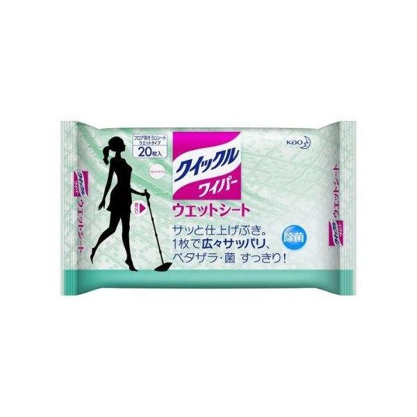 たったままラクラクお手入れ。いつでもサッとしっかりキレイに。●メーカー名／花王●本体サイズ／ヘッド：25.5×10cm、パイプ：約φ1.6×110cm●シートサイズ／約28.5×20.5cm●付属品／本体：ドライシート、ウェットシート各1枚...