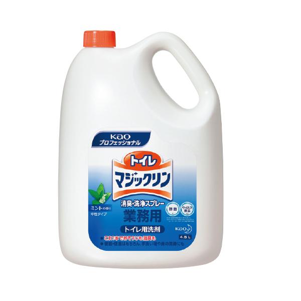 便座や床の拭き掃除にも使えます。●メーカー名／花王●液性／中性●ミントの香り1本でトイレの消臭もおそうじもできる。