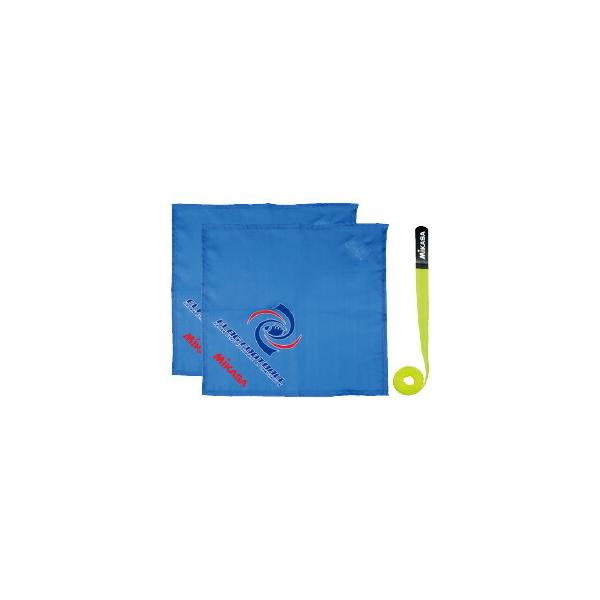 日本フラッグフットボール協会推奨品●メーカー名／ミカサ●内容／フラッグ2枚、ベルト1本●サイズ／フラッグ：32×32cm、ベルト：90cm