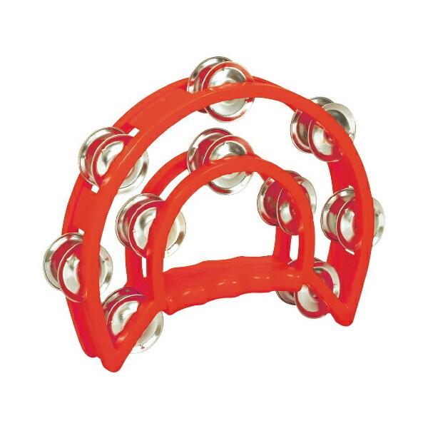 他サイト： タンバリン 楽器 ダンスタンバリン 赤の商品画像