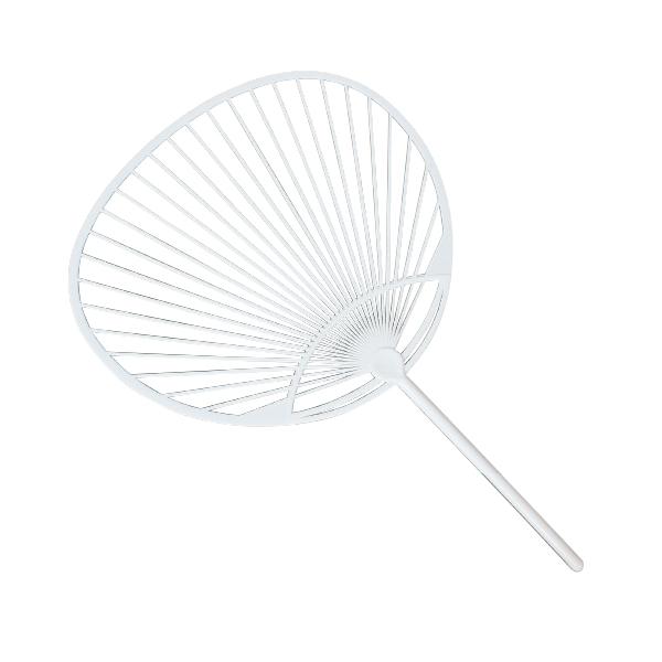 さまざまな素材でオリジナルのうちわが作れる！●サイズ／240×363mm●材質／再生プラスチック