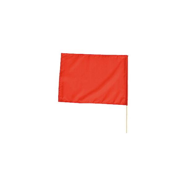 軽量で丈夫なカラーフラッグ！●サイズ／全長：460mm、旗：410×300mm、持ち手：φ8×160mm●材質／旗：ポリエステル、持ち手：白樺
