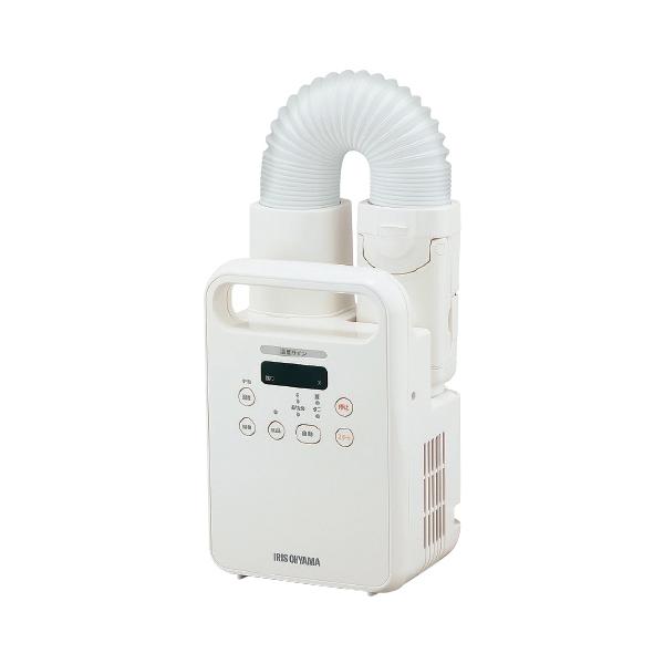 パワフル温風のふとん乾燥機です。くつ・押入・洗面台下などの乾燥にも。●サイズ／W160×D140×H360mm●重量／1.9kg●電源コード長さ／1.9m●付属品／くつ乾燥アタッチメント