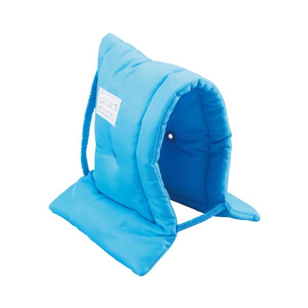 中綿たっぷり！衝撃にも強い！●サイズ／300×60×430mm●材質／表地・裏地・中綿：ポリエステル100％●児童用