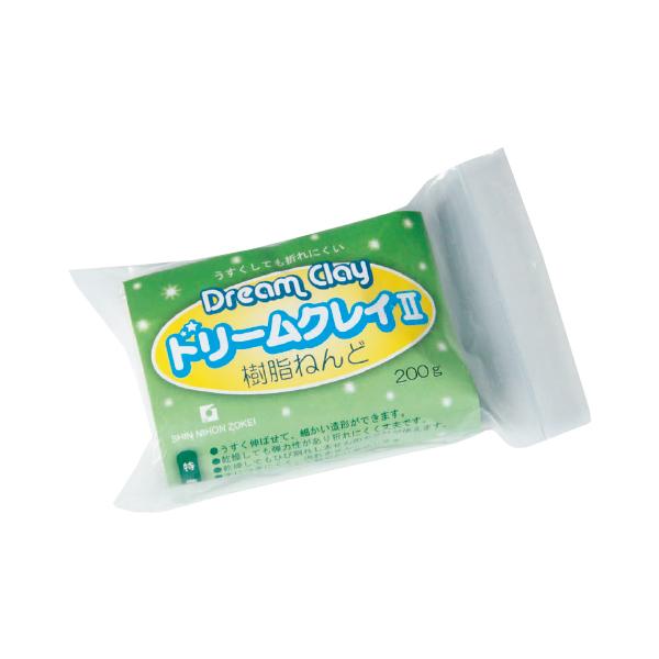 柔らかめで可塑性が高く、よく伸びるので、精密な造形を実現します。乾燥後は、若干の透明性と柔軟性が出るので、折れにくくなります。●サイズ／約90×60×42mm●重量／200g●材質／樹脂、植物粉