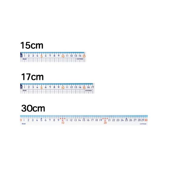 他サイト： 文房具 小学校 算数定規 30cm ものさし クツワの商品画像