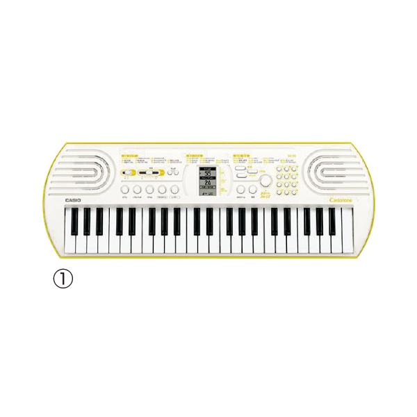 他サイト： 楽器 キーボード ミニキーボードＳＡー８０ カシオ計算機の商品画像