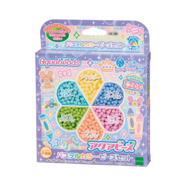 ●内容／まるビーズ6色(約1200個)、デザインシート●サイズ／パッケージ：140×30×180mm●重量／140g●材質／PVA