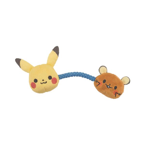 やわらか素材でできたラトル。ひもでつながっているので赤ちゃんがにぎりやすい。●サイズ／W20×D4.5×H8.5cm●重量／85g●材質／ポリエステル