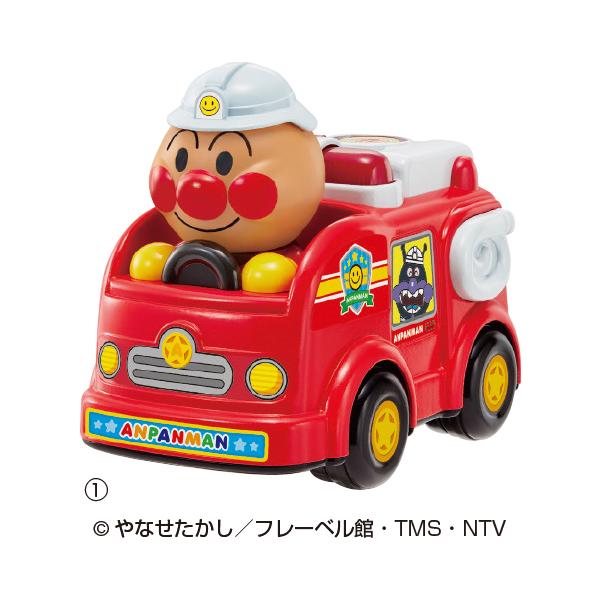 他サイト： おもちゃ 車 赤ちゃん アンパンマン おしゃべりカー （1）消防車 アガツマの商品画像